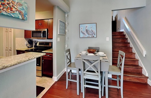 Galveston Condo | Palms at Cove View 212- Blissful Thinking | Cozy Condo w/Water Views