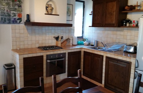 Panicale Condo | Panicale - Apartment in old farmhouse, quiet countryside, pool, lake views.