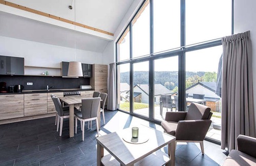 Mistelgau House | Panorama bungalow type 70 WD 17 - Panoramabungalow (70) in the holiday village at the Therme Obernsees