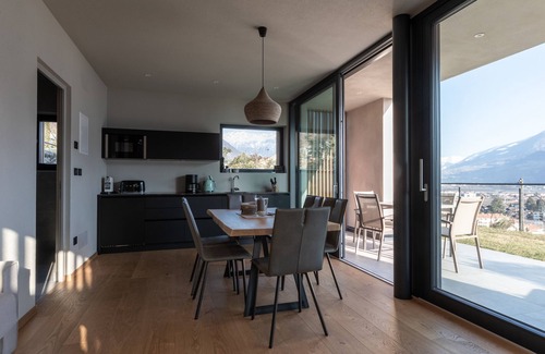 Lana Ski Chalet | Panorama chalet with private terrace