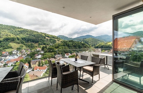 Buehlertal Apartment | Panorama Nature Room 'Heimat' with Mountain View, Wi-Fi and Air Conditioning