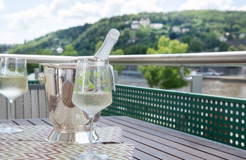 Wurzburg City Centre Apartment | Panorama vacation apartment with fortress view