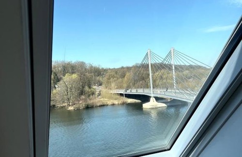 Kupferdreh Apartment | Panoramablick auf Baldeneysee