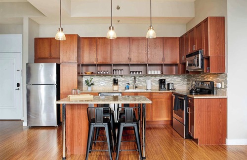 Downtown Chicago Apartment | Panoramic 2BR Penthouse in the Sky | Roof Deck