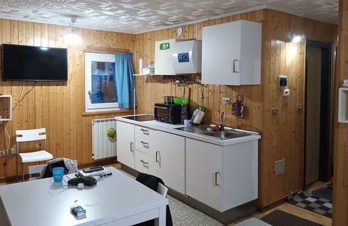 Passo del Tonale House | Panoramic and warm studio apartment, 1 bathroom. CIN EN 022213C2HDFIFJMJ