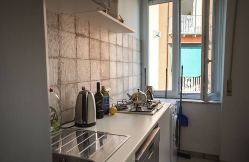 Naples Apartment | Panoramic apartment with large roof terrace in Naples, view of harbor, Vesuvius