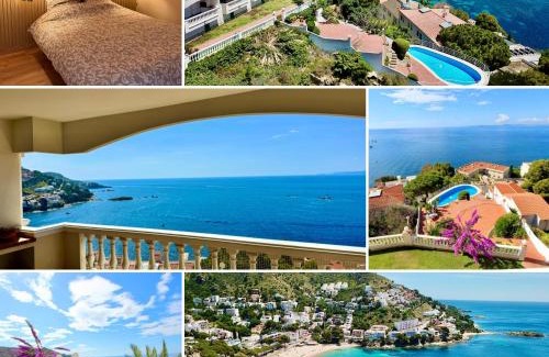 Almadraba-Canyelles Apartment | Panoramic Cala Canyelles, Pool