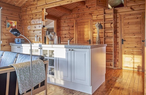 Sandvig House | Panoramic Log Cabin in Sandvig-By Traum