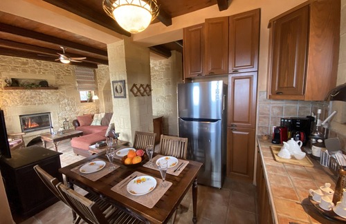 Kontomari Villa | Panoramic luxury with heated infinity pool, sun deck, gym, bbq patio and garden