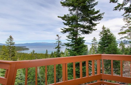 Tahoma House | Panoramic View Of Lake Tahoe, Access Private Sandy Beach-Buoy Possible