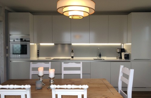 Sassnitz House | Panoramic view to the sea, small garden, quiet and still central location