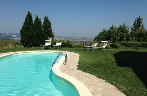 Montelabbate Villa | Panoramic villa, swimming pool, hills, sea, free wifi