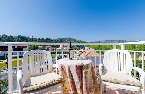 Srebreno Apartment | Pansion Srebreno - Double or Twin Room with Balcony and City View 3