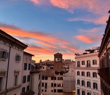 Rione VIII Sant'Eustachio Apartment | Pantheon Palazzo Nari Terrace #12