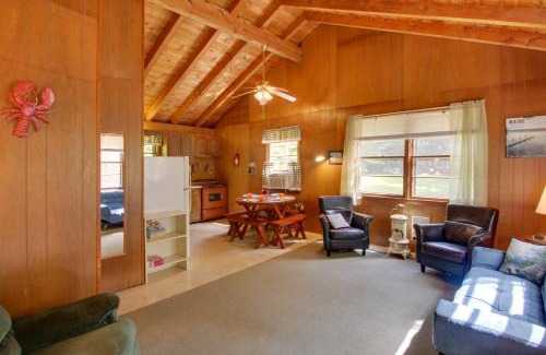 Raymond House | Panther Pond Cabin with 200 Ft Sand Beach and Dock!