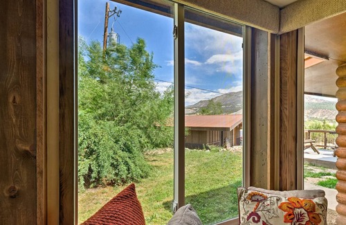 Paonia Apartment | Paonia Apt on Working Farm w/ Deck & Mtn Views!