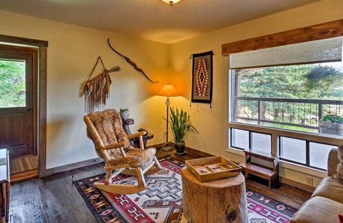 Paonia Apartment | Paonia Apt on Working Farm w/ Deck & Mtn Views!