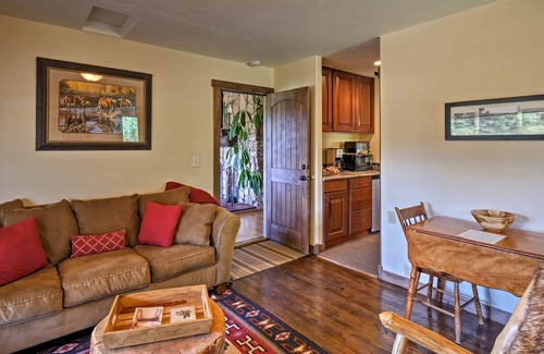Paonia Apartment | Paonia Apt on Working Farm w/ Deck & Mtn Views!