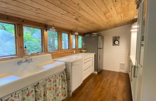 Hastings Highlands Cottage | Papineau Lake cottage and converted boathouse, clean water, sleeps up to 10.