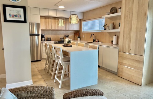 Cocoa Beach Condo | Paradise Beach House #2 Direct Oceanfront Condo. (OCEAN LEVEL GROUND FLOOR)