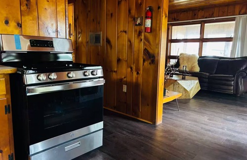 Carp Lake Cabin | Paradise Lake near Mackinaw City. Lakefront, near downtown & ferry docks