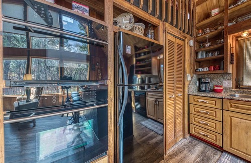 Ruidoso Cabin | Paradise on the River | Wood Fireplace, Hot Tub!