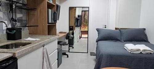 Vila Mariana Apartment | Paraiso 12 - Studio térreo no metrô Paraíso