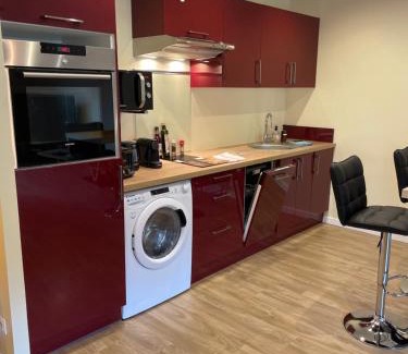 Vaires-sur-Marne Apartment | Paris Disneyland appartement centre-ville, parking, au coeur de l'aviron