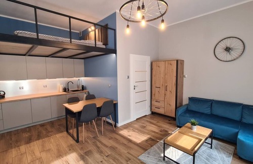 Gniezno Apartment | Park Apartment with Mezzanine
