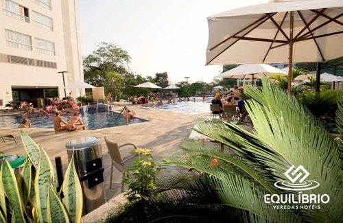 Pousada do Rio Quente Apartment | Park Veredas Flat - Equilíbrio Reservas, 10 min from Hot Park,