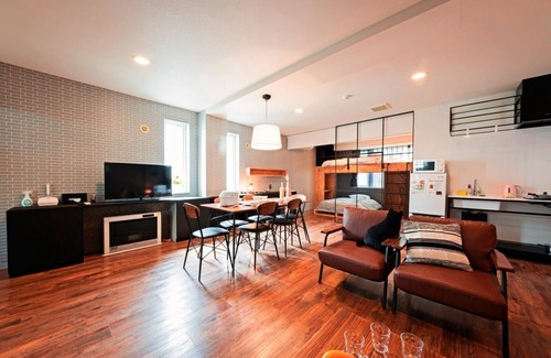 Nishi Apartment | Parking for 1 car Fun for 8 people Bunk bed room/Sapporo Hokkaidō