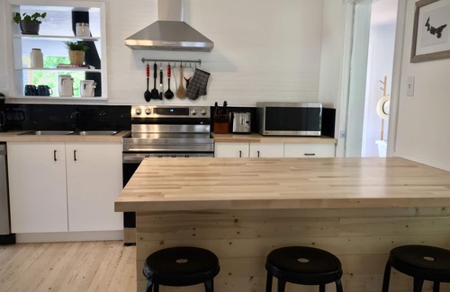 Montague House | Parkman Pad: hot tub, wood stove by Montague breweries