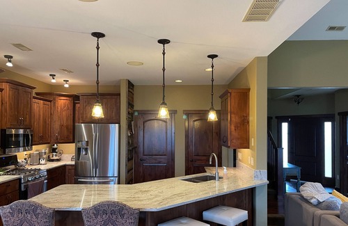 Rapid City House | Parkside Paradise | Spacious home in Rapid City with fireplace, grill, and W/D