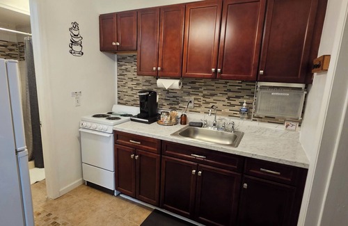 Albany Apartment | Parkside Queen Stunning 1 Bedroom in 1800's Brownstone!