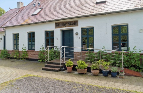 Østermarie Apartment | Part of a closed-down village school.