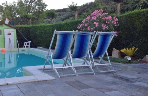Strada Nazionale Sud House | Part of a villa with pool.