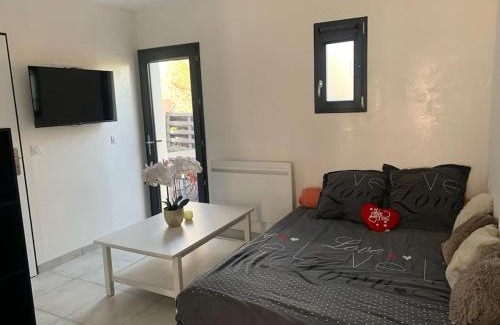 Villeneuve Apartment | Partie de villa moderne avec acces piscine