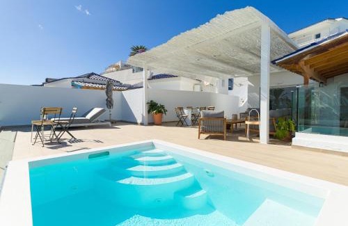 Pasito Blanco Villa | Pasitoblanco Porto Mare 45 Seaview Villa prívate heated pool
