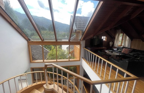 Lanin National Park House | Patagonia Casa Sur - Luxury mansion with swimming pool and barbecue area