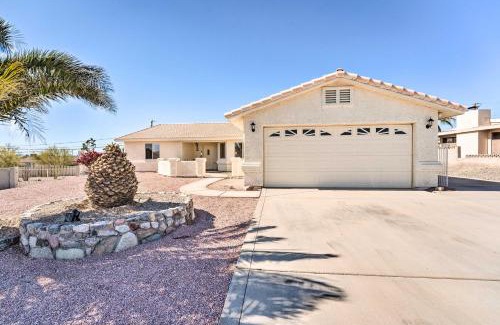 Lake Havasu City House | Patio and Fire Pit Central Home in Lake Havasu City