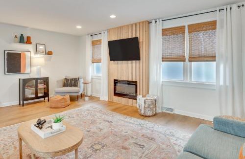 Meyers Lake House | Patio and Lake Views Family-Friendly Canton Retreat