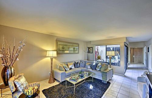 Palm Desert House | Patio and Mountain Views Palm Desert Townhome