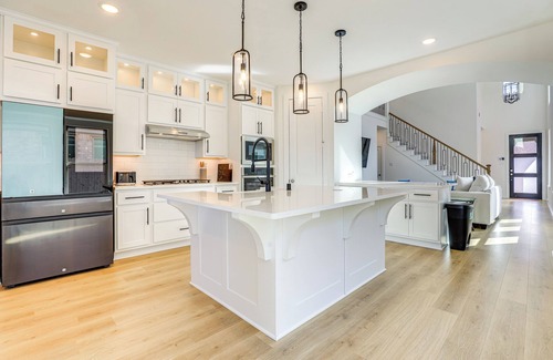 Katy House | Patio & Fenced Yard: Quiet Home in Katy!