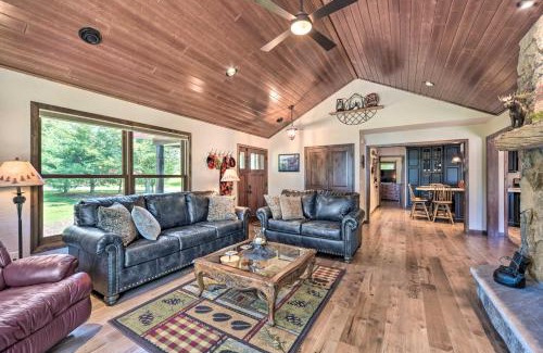 Siren House | Patio, Views and Hot Tub Quiet Lakeside Cabin
