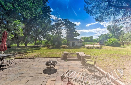 Cottonwood-Verde Village House | Patio & Yard: Dtwn Cottonwood Home!