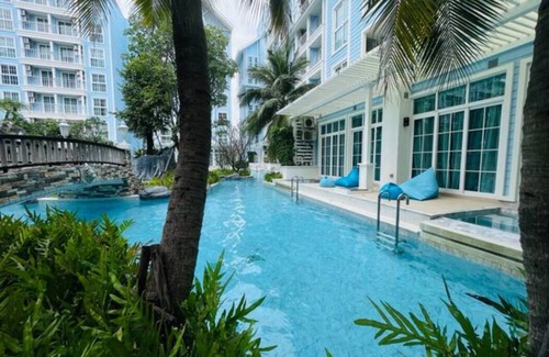 Na Chom Thian Condo | Pattaya boutique studio/private beach/garden-style water apartment/gym