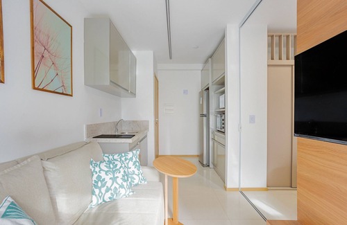 Pituba Apartment | PB04 Cozy Apt 1 Suite 350m from Pituba Beach - Pituba