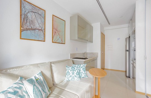 Pituba Apartment | PB04 Cozy Apt 1 Suite 350m from Pituba Beach - Pituba