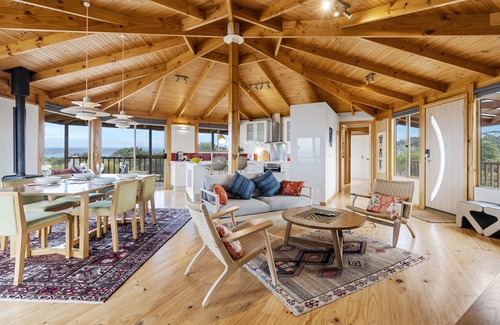 Dolphin Sands House | Peace & Plenty - beachfront hideaway with an indoor heated pool