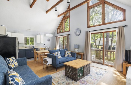 Kenyon House | Peace & Serenity from this A-Frame Home in Ocean Ridge